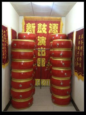 打击类乐器-威风锣鼓乐器 锣鼓道具:16寸威风鼓 盘鼓 扁鼓-打击类乐器尽在阿里